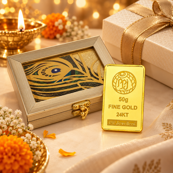 Lovely Gold 50Gm Coin