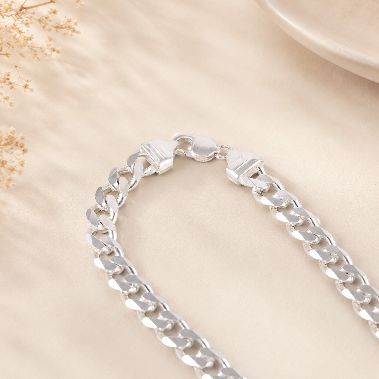 Sterling Cuban Silver Chain For Him