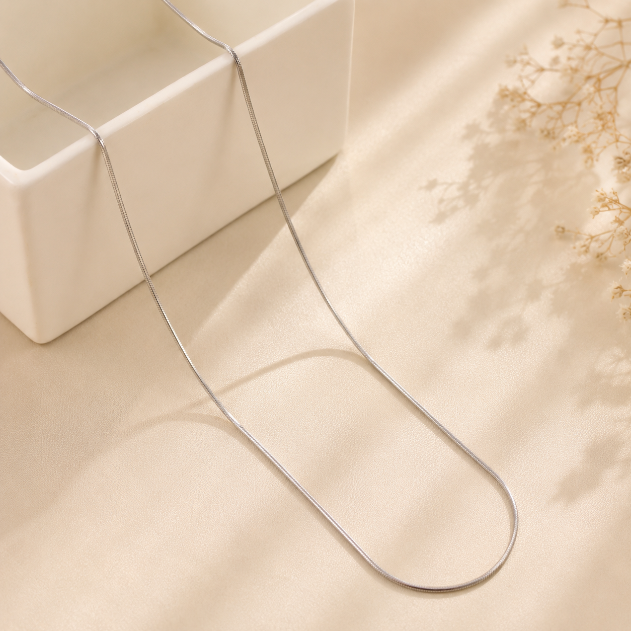 Ruhani Flow Silver Chain
