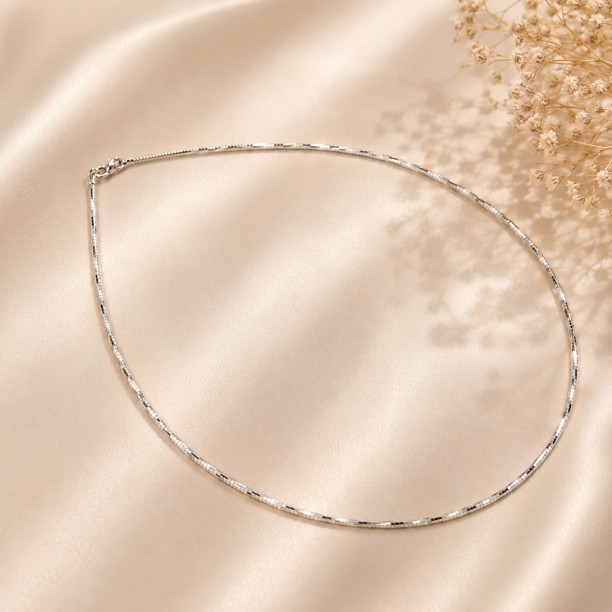 Minimal Luxe Silver Chain