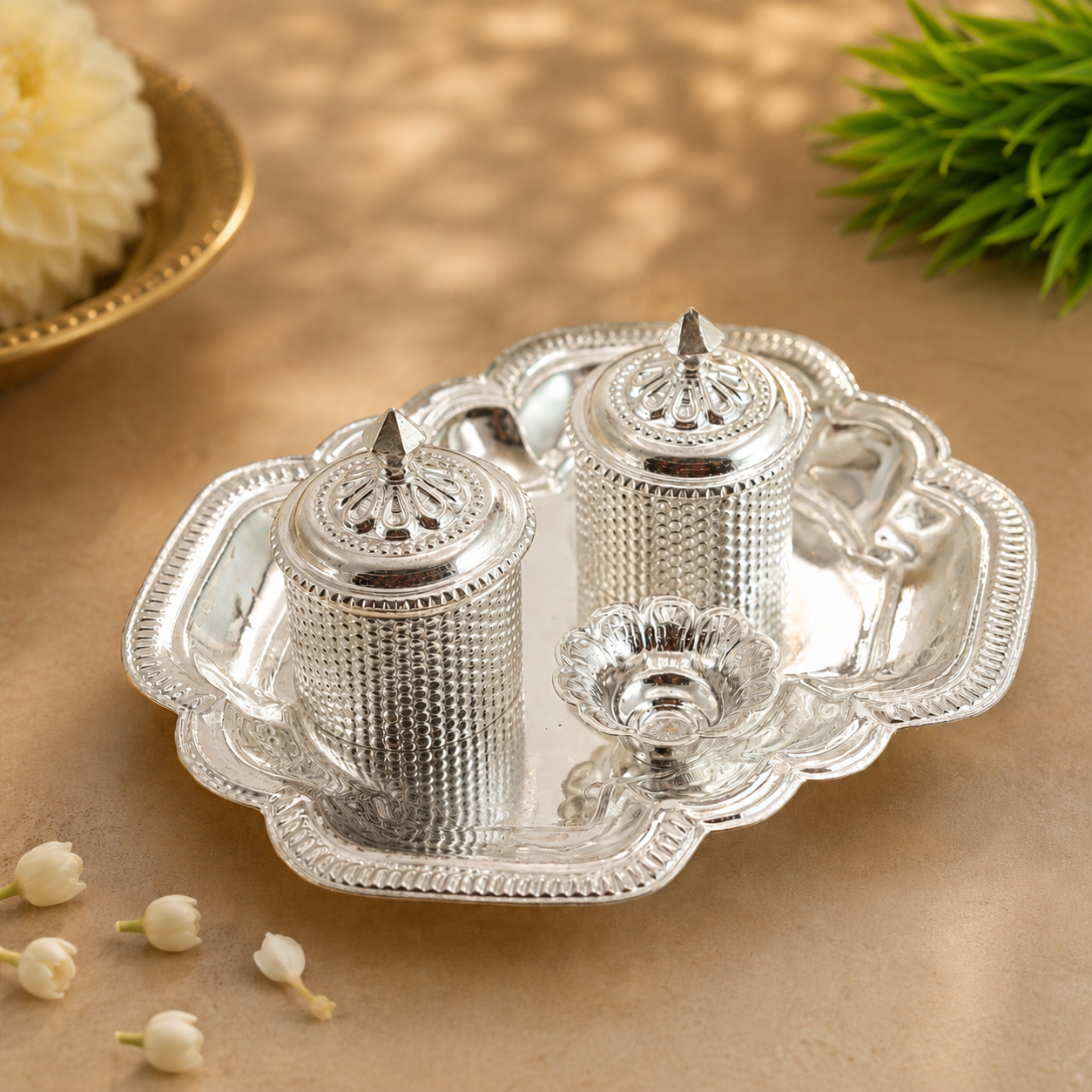 Ivanya Designer Silver Multipurpose Holder