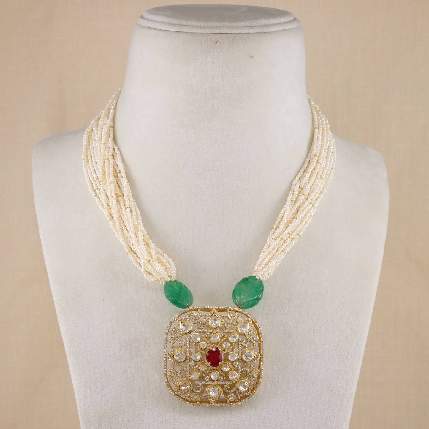 Mini Beauty of Frosted Dawn Silver Necklace
