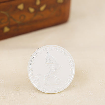 Beautiful Radha-Krishan 10 GM Silver Coin