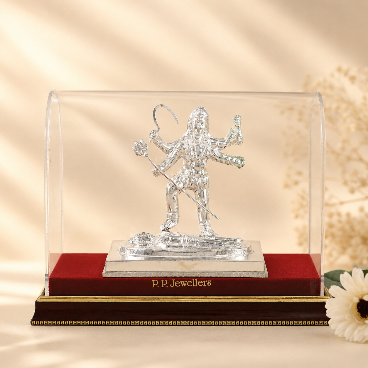 Mahashakti Kaali Maa Silver Idol