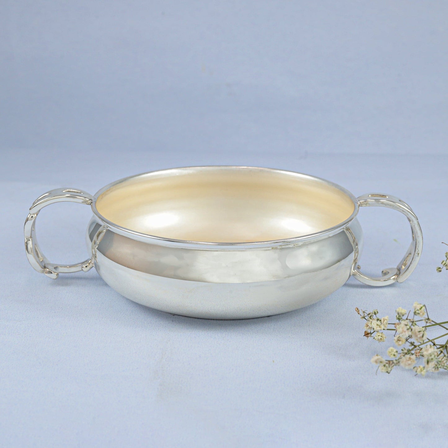 Miksha Silver Bowl For Baby