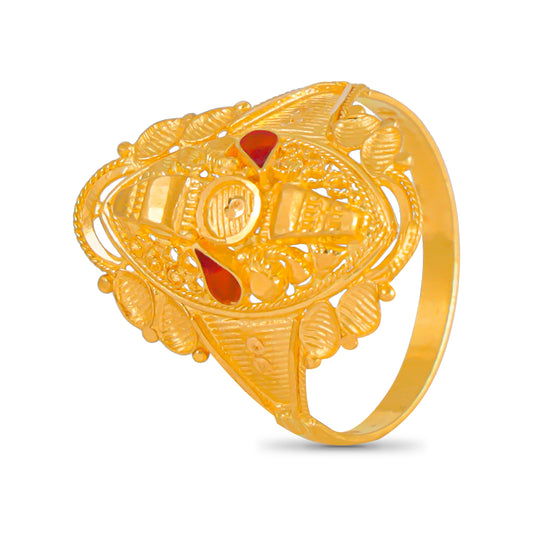 Sonam Trendy Gold Ring