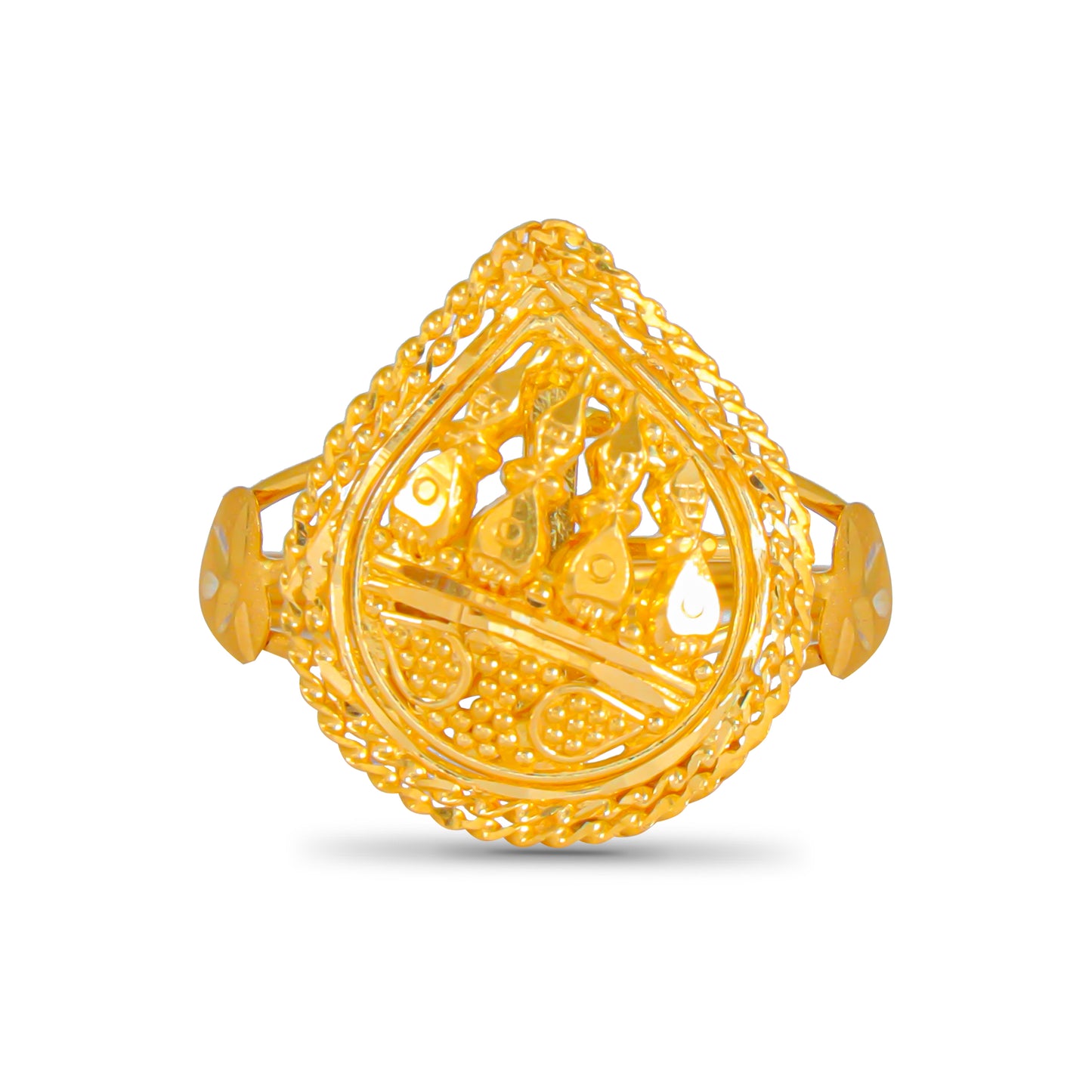 Divya Imposing Gold Ring