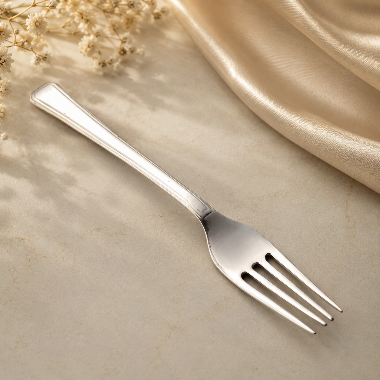 Dainty Sterling Silver Fork