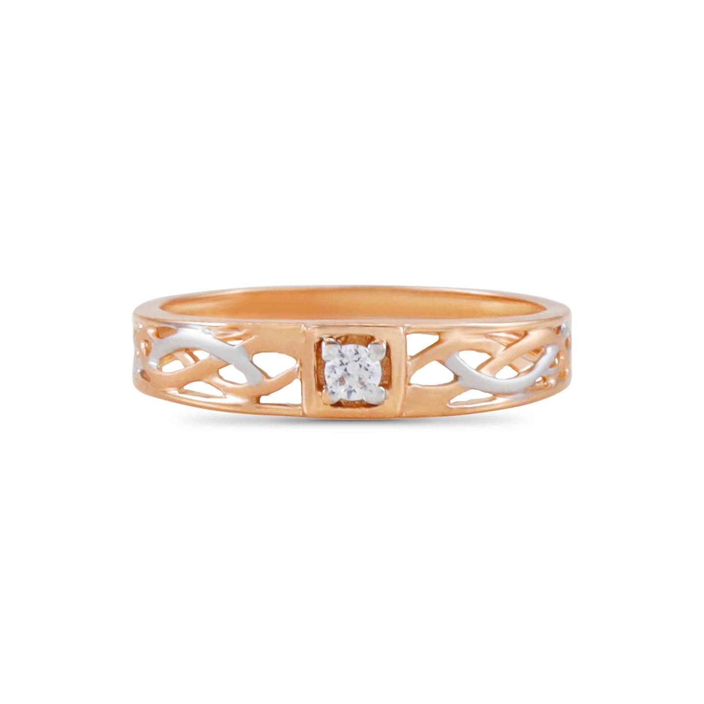 Shrvan Elegant 18Kt Gold Ring For Him