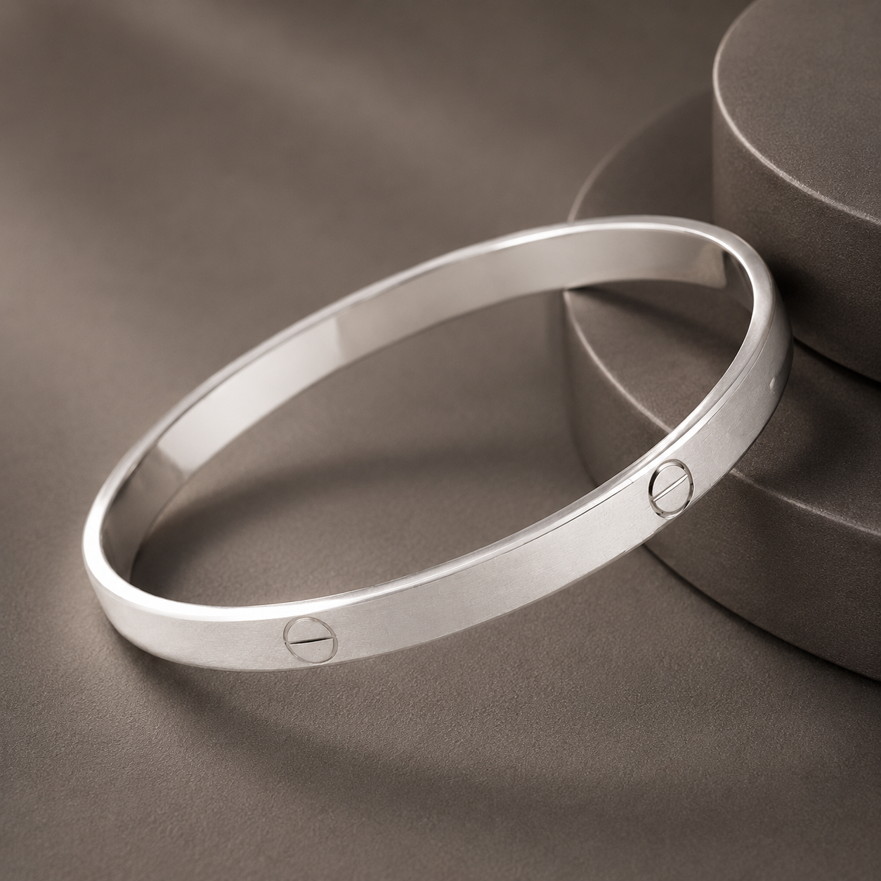Arhan Sleek & Modern Silver Kada For Him