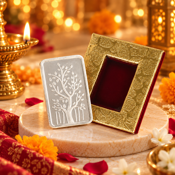 Leaf Harmony 10Gm Silver Bar