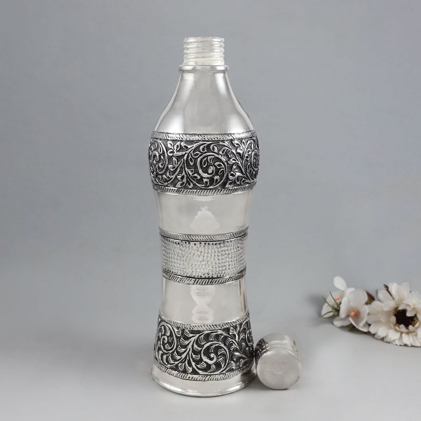 Exclusive Silver Water Bottle