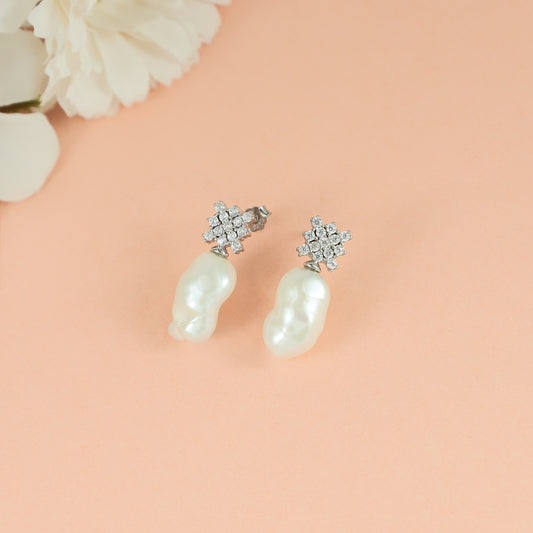 Kiya Ravishing Silver Earrings