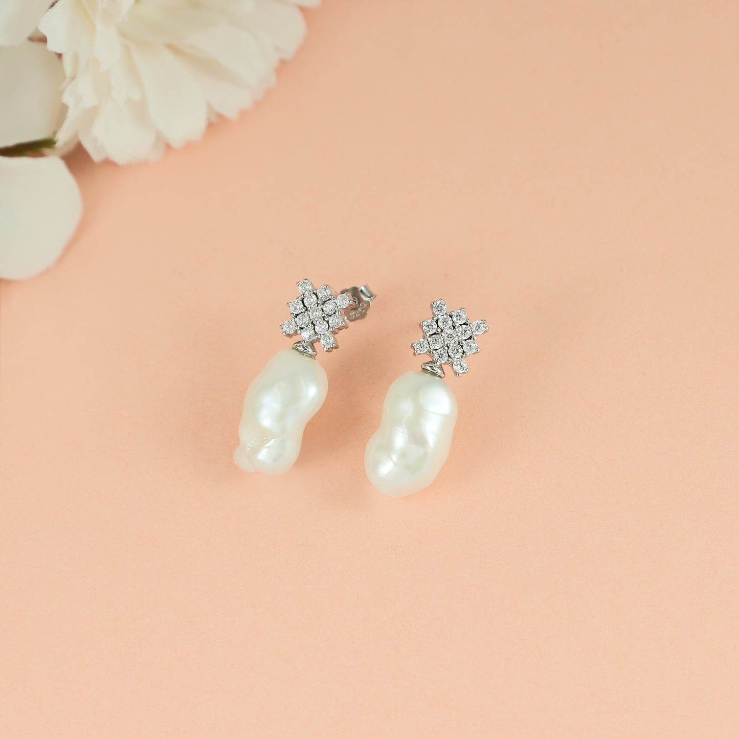Kiya Ravishing Silver Earrings