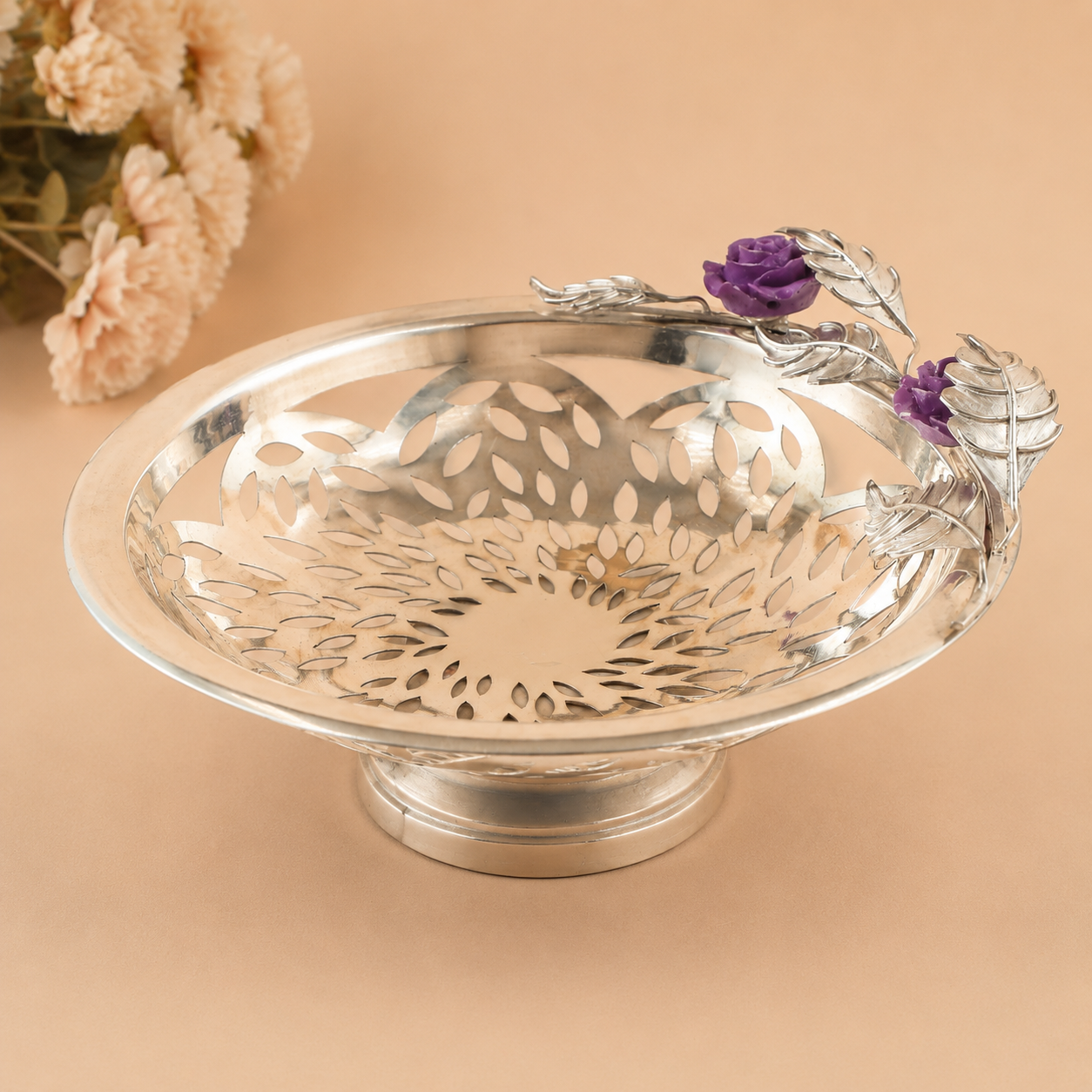 Marie Ethereal Silver Bowl
