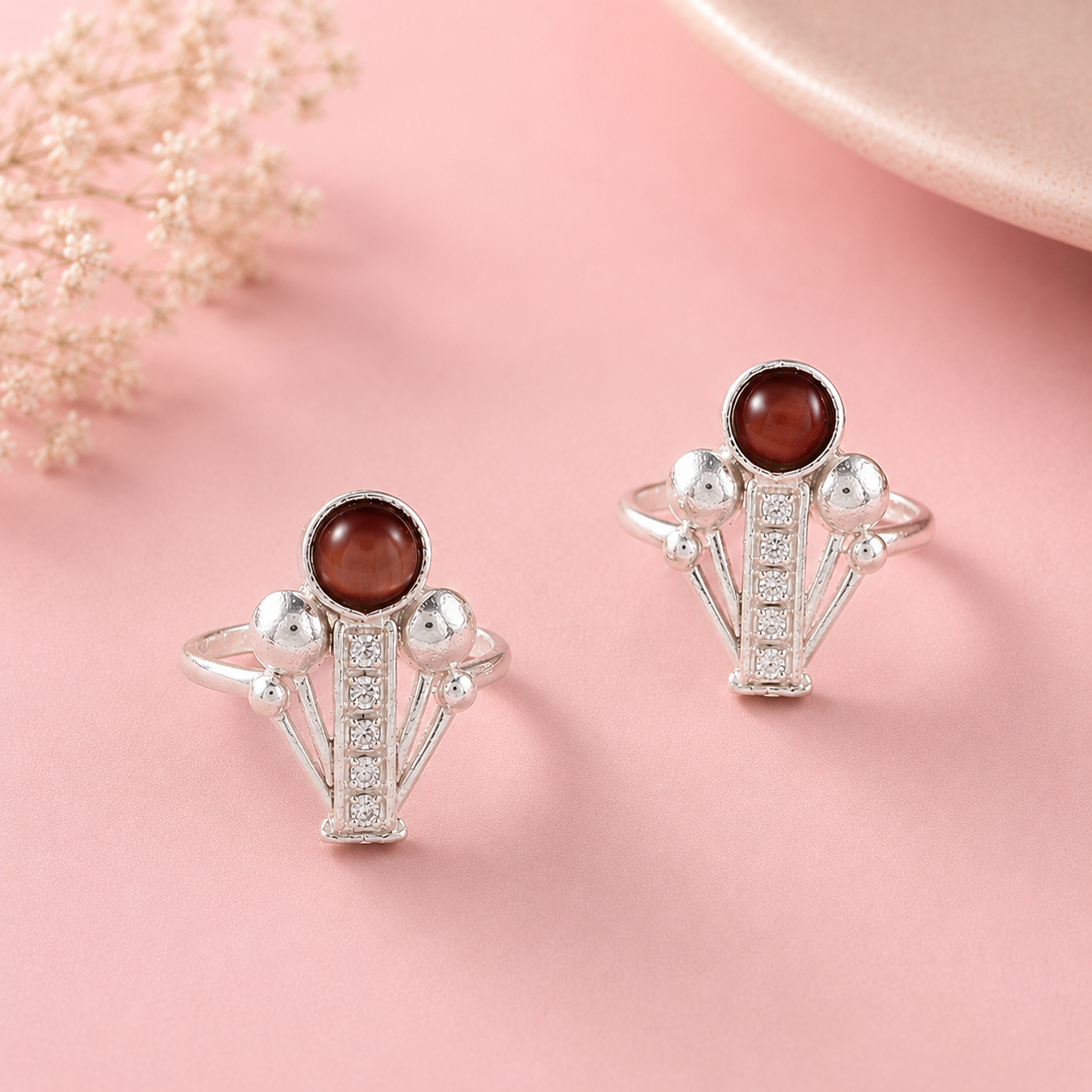 Anjali Silver Toe Rings