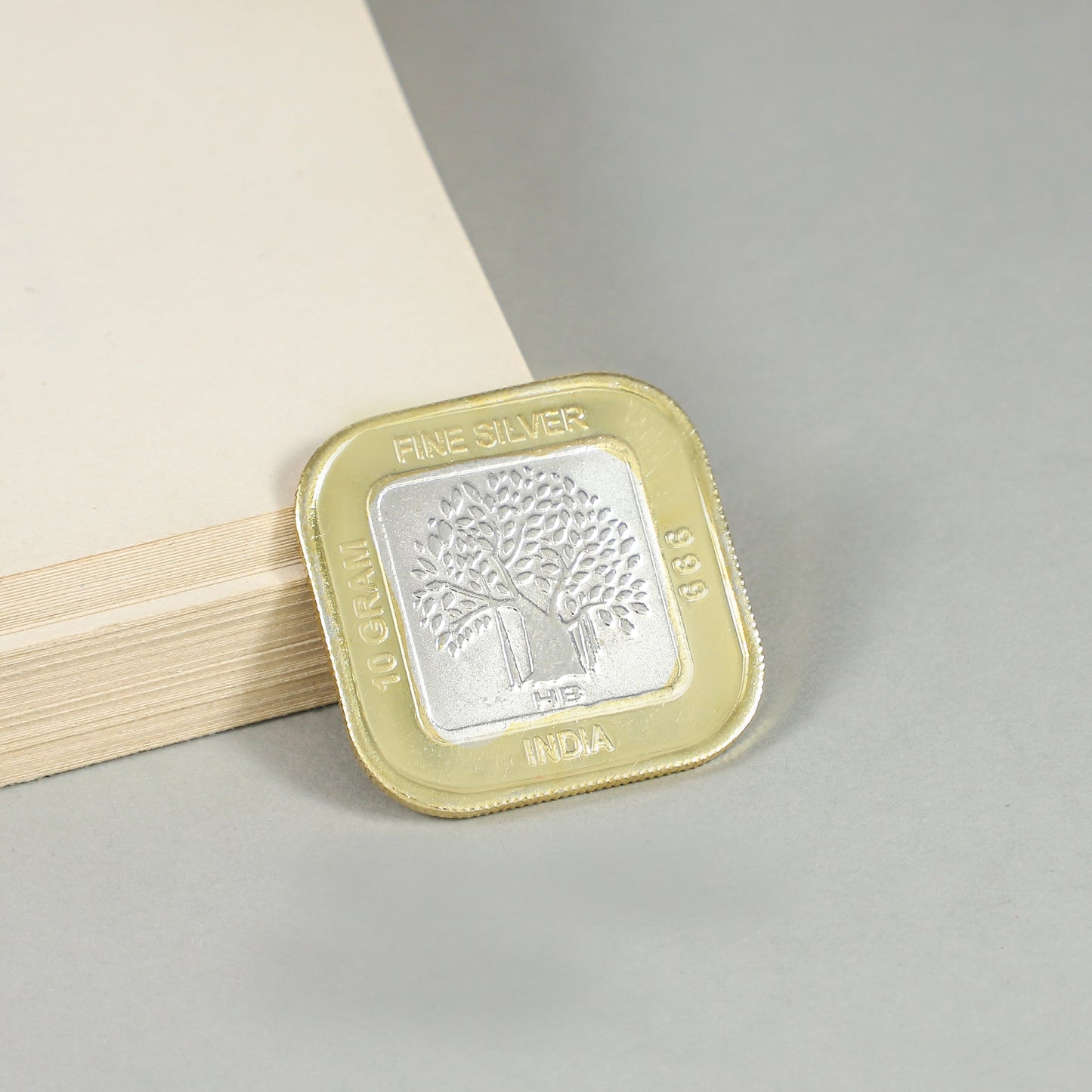 Golden Crown Coin- Silver gold polished royal coin