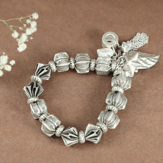 Arrya Dazzling Silver Bracelet