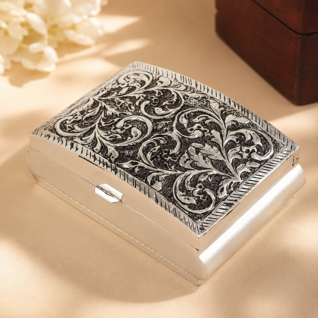 Rivan Antique Silver Box