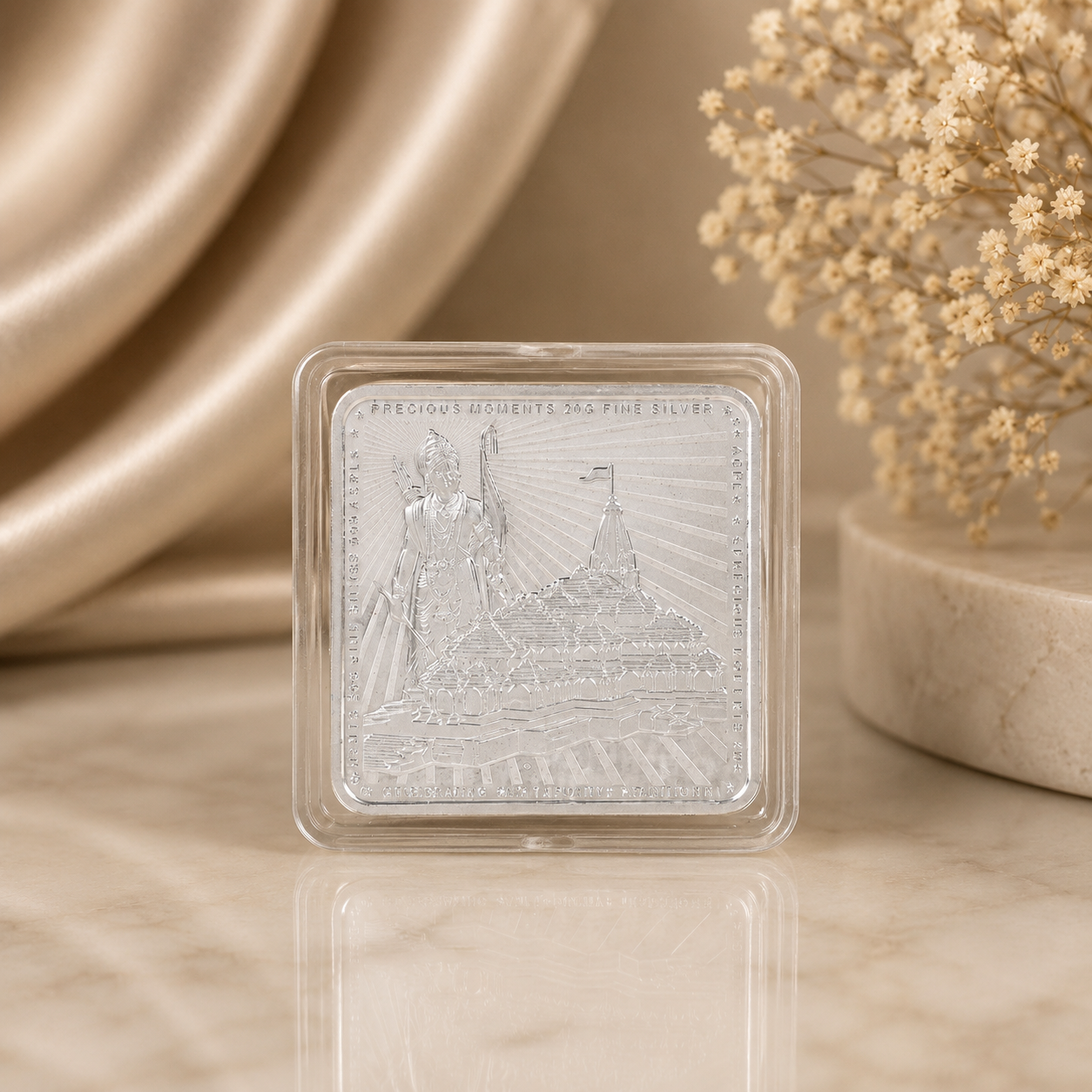 Ram Darbar 20Gm Silver Coin