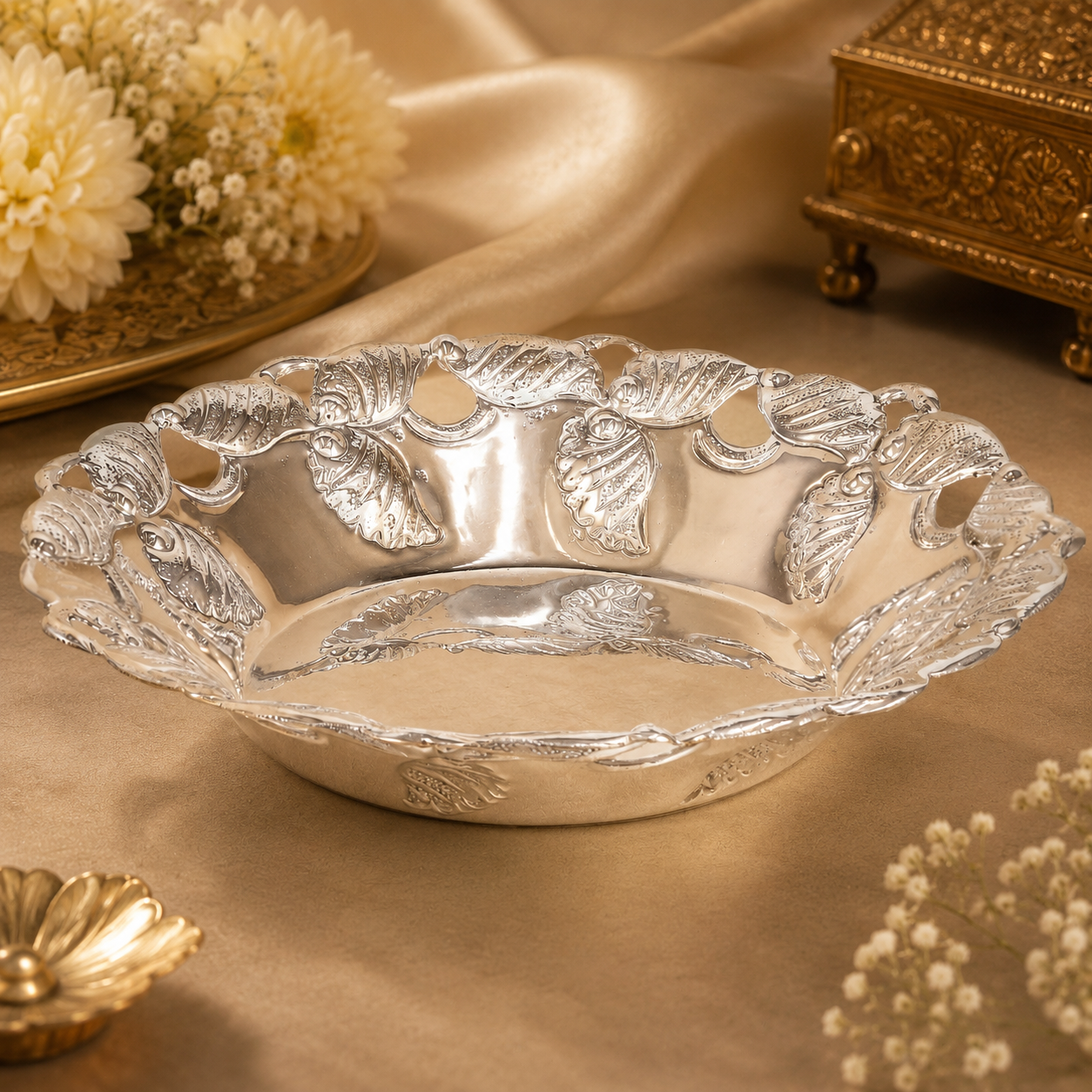 Alluring Silver Bowl