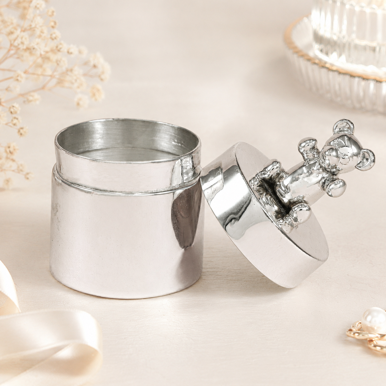 Faloni Silver Box For Baby