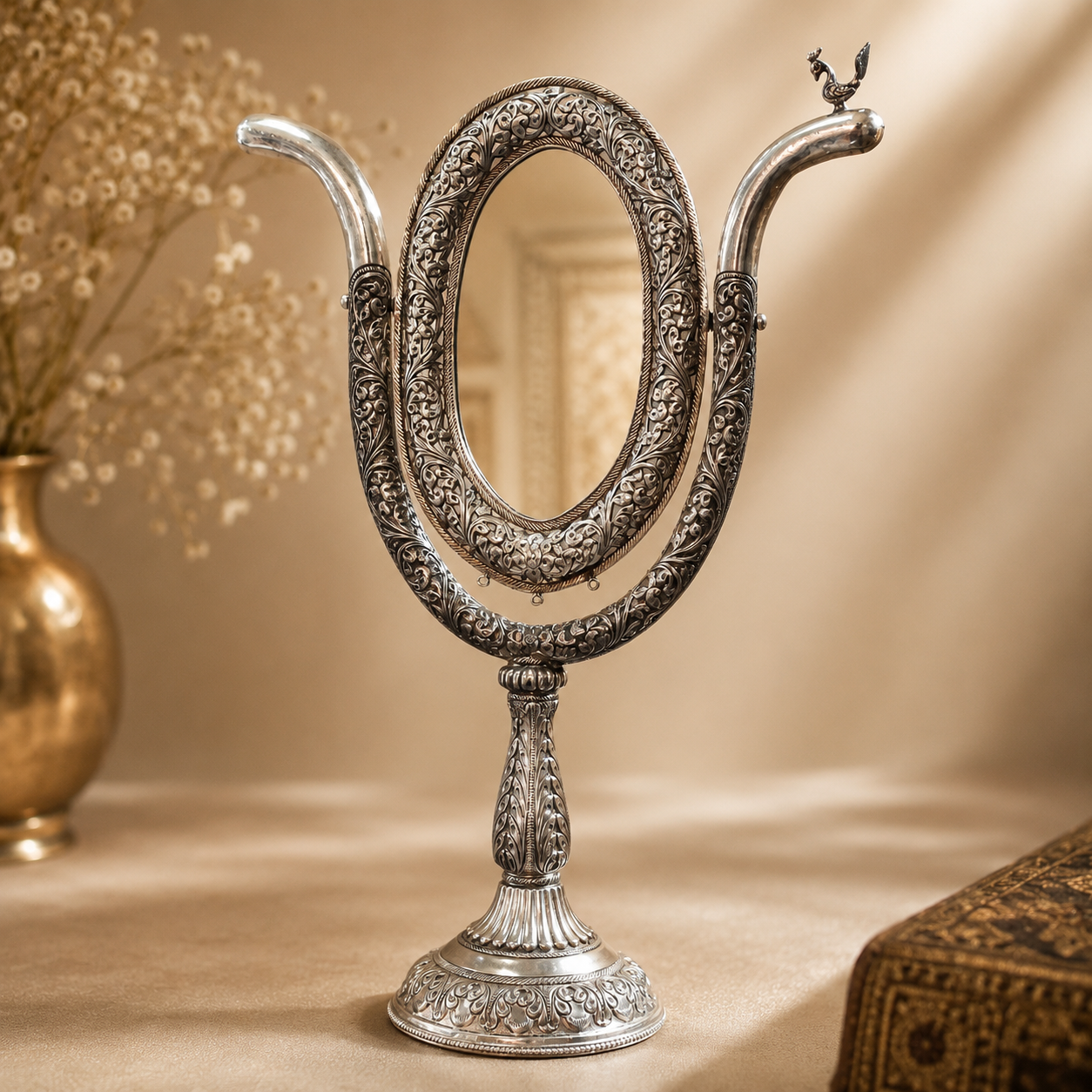 Beautiful Silver Mirror
