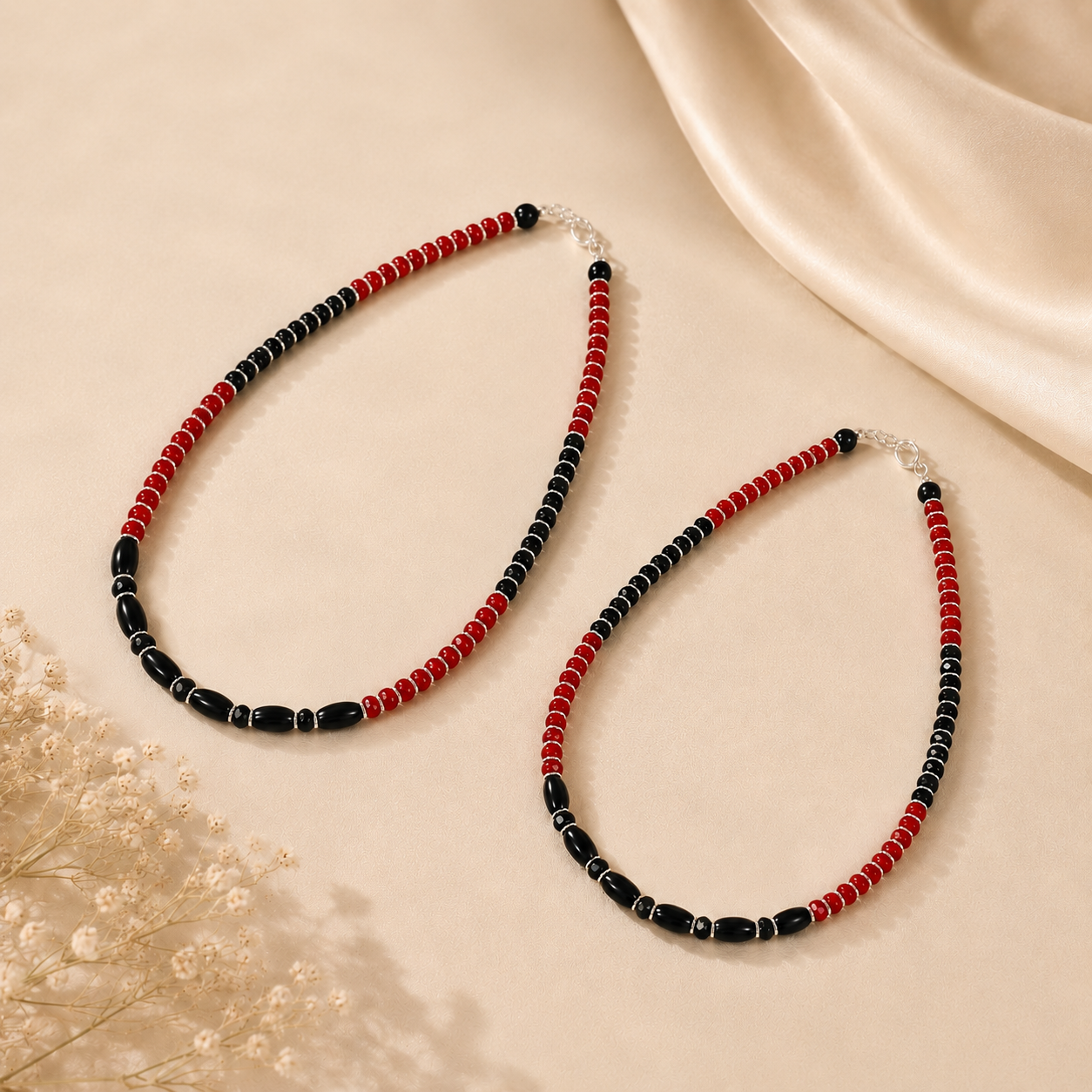 Aarya Silver Anklets