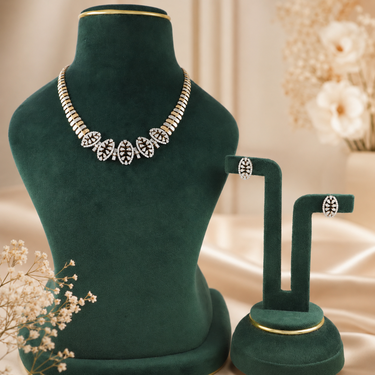 Aveline Grace Diamond Necklace Set