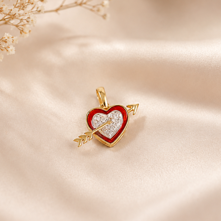 Heart of Romance Diamond Pendant