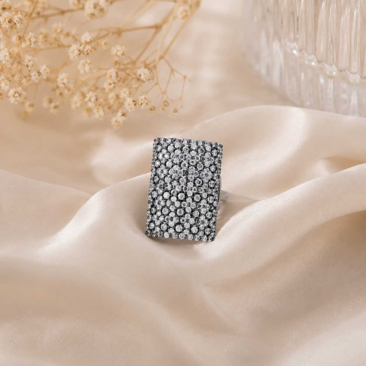 Galaxy Shine Silver Ring