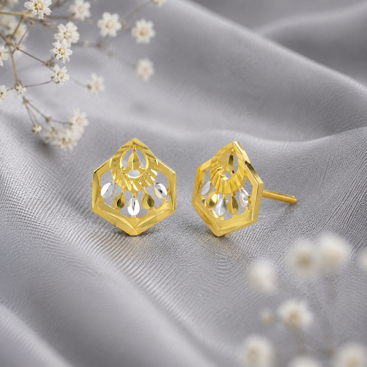 Avni Radiance Gold Earrings