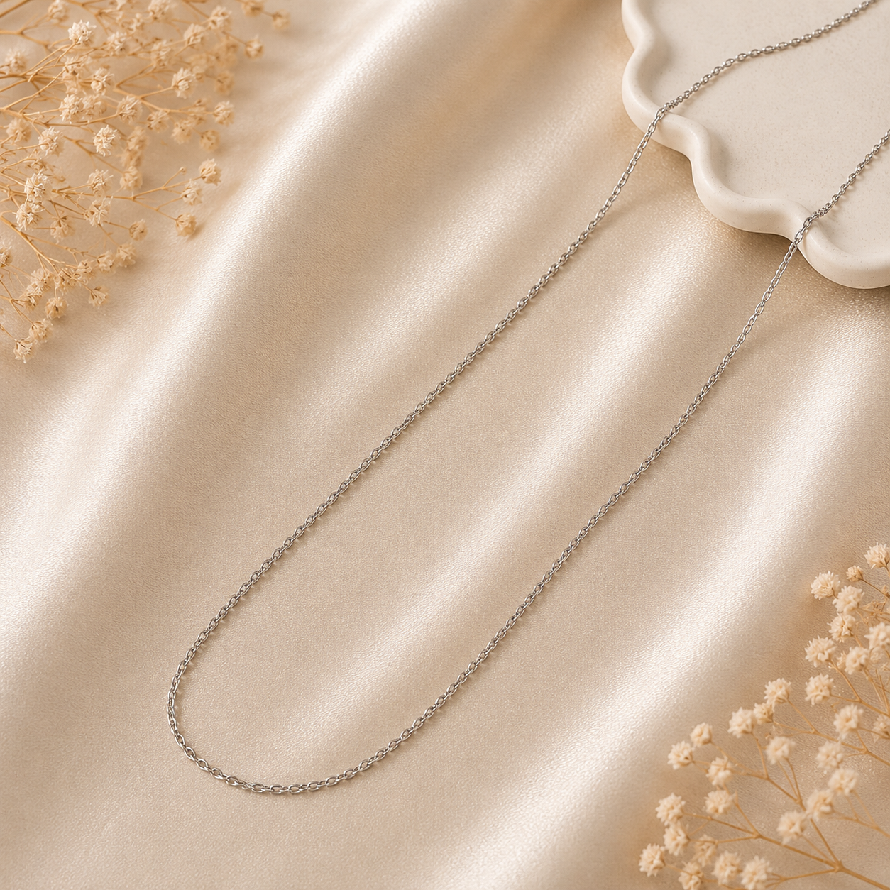 Luna Everyday Silver Chain