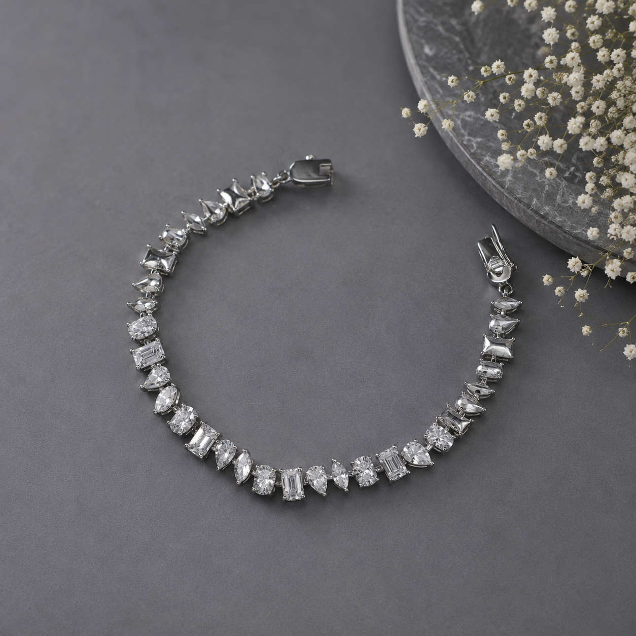 Shanaya Luxe Vine Silver Bracelet
