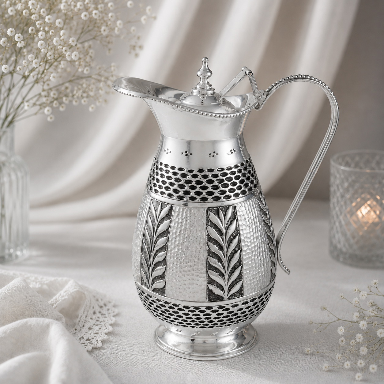 Imperial Silver Serving Jug