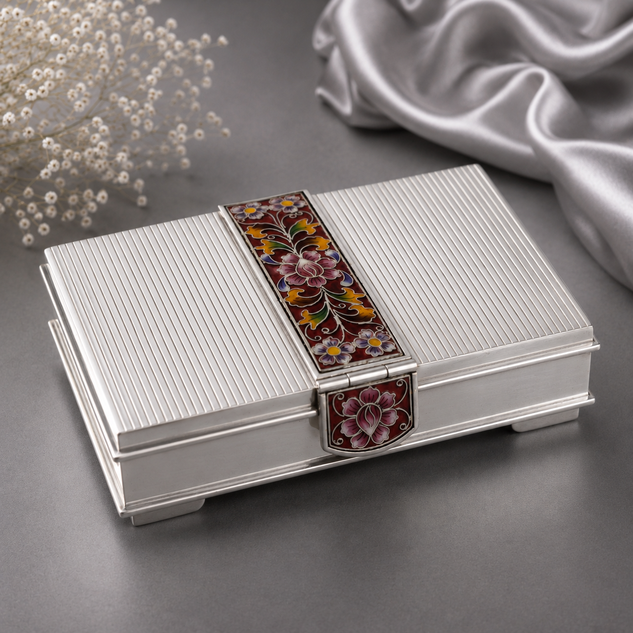 Premium Keepsake Silver Box