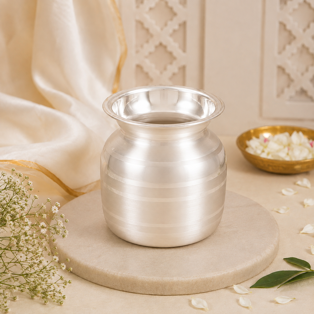 Shubh Pooja Silver Kalash