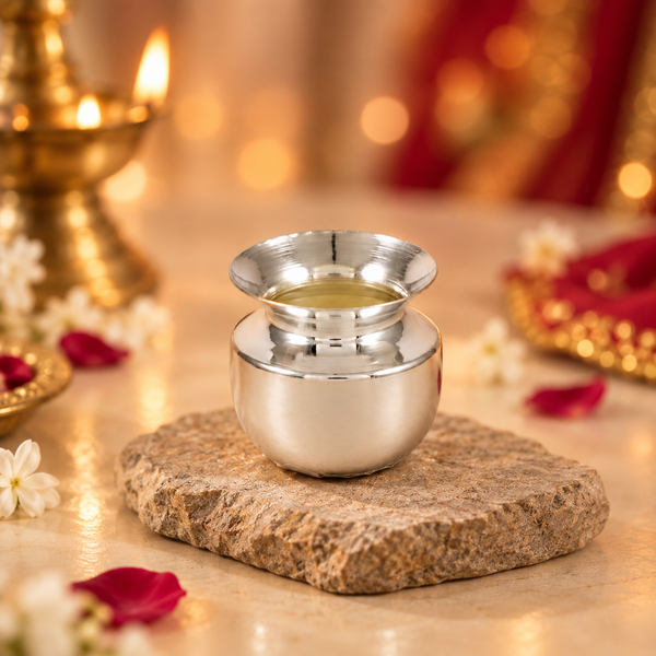 Shanti Silver Kalash