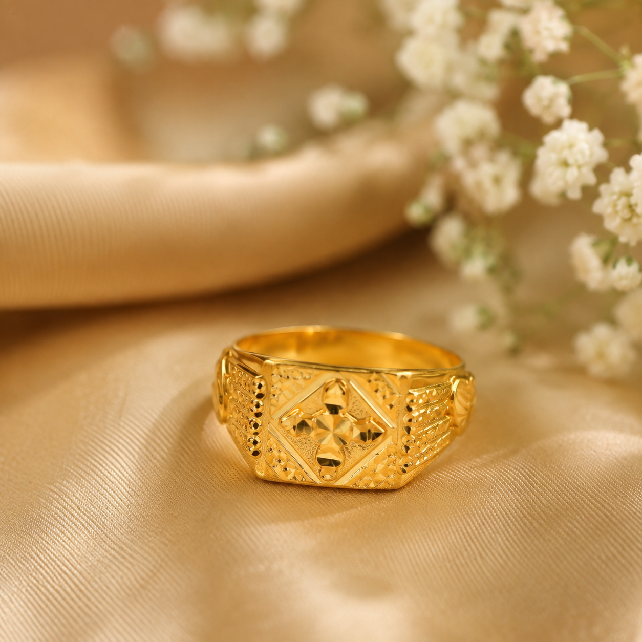 Imperial Star Gold Ring For Him