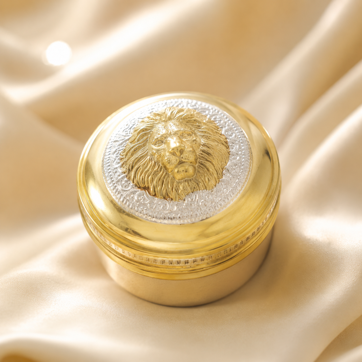 Sovereign Lion Silver Box