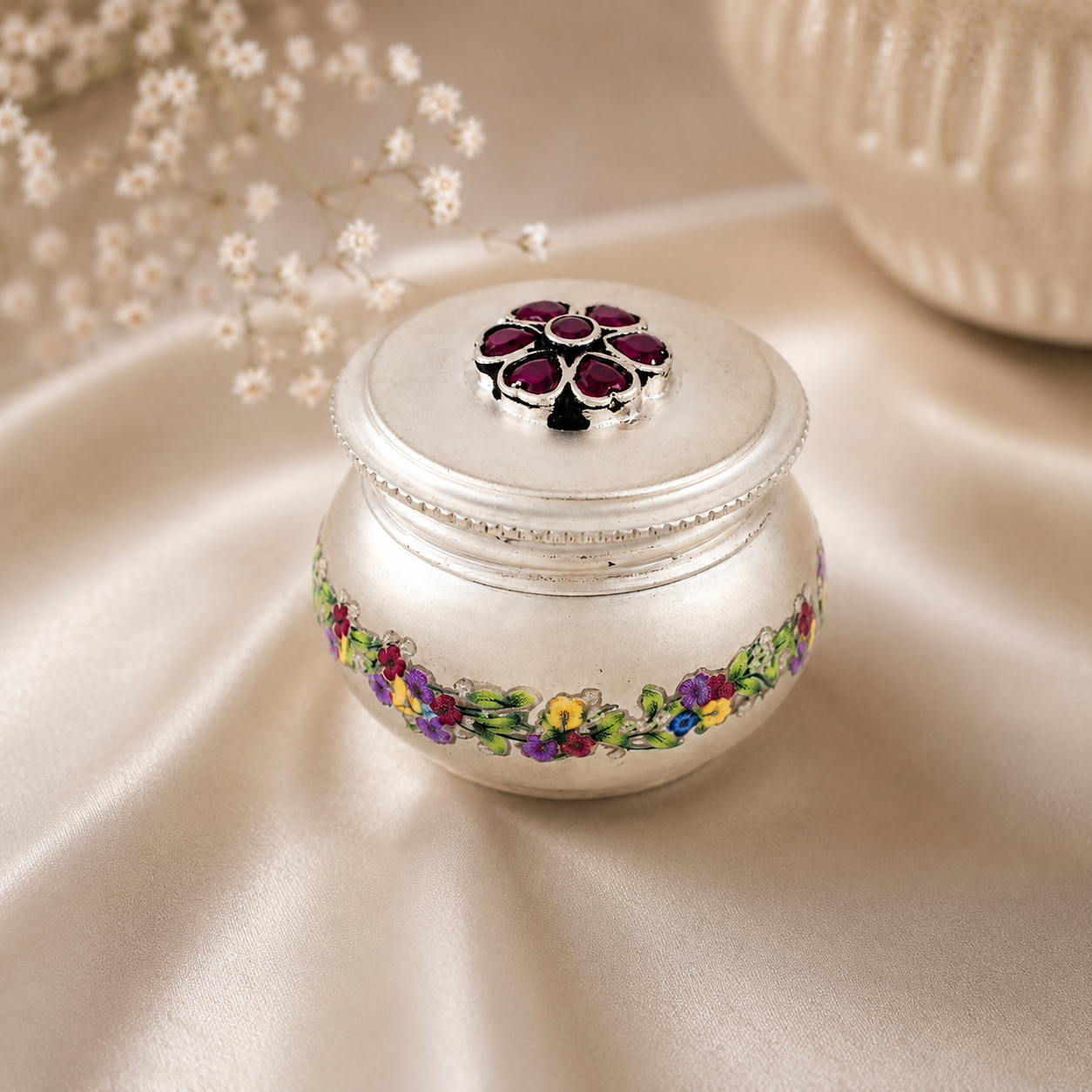 Gulnaar Bloom Silver Box