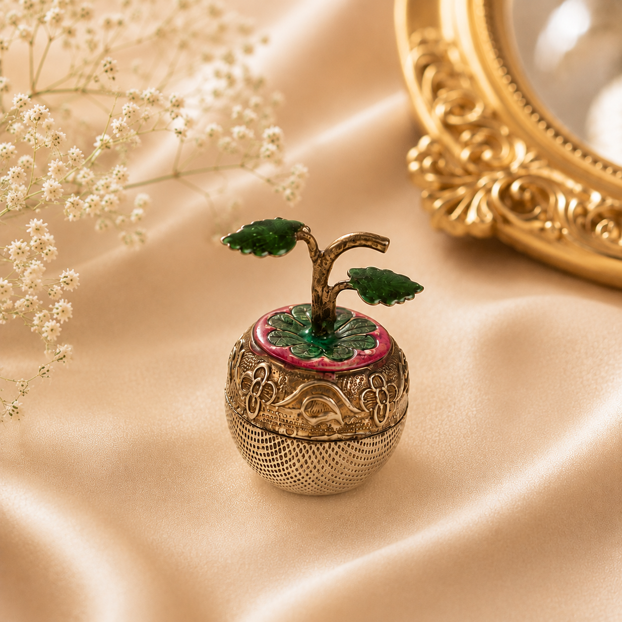 Gulnaar Sindur Silver Box