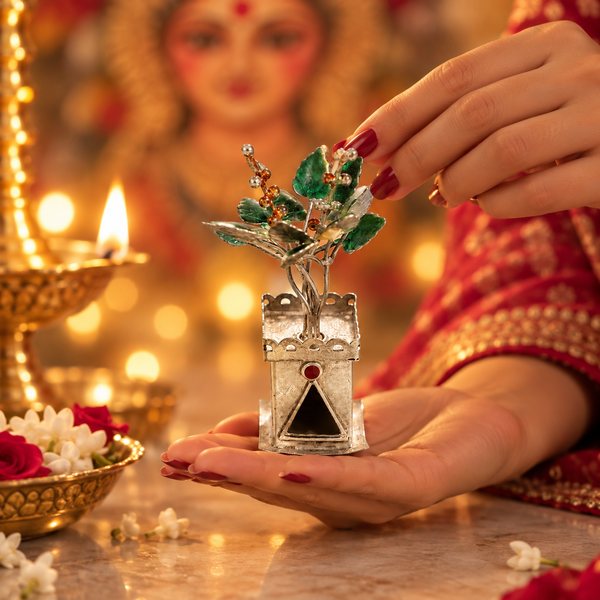 Mangalam Silver Tulsi Plant