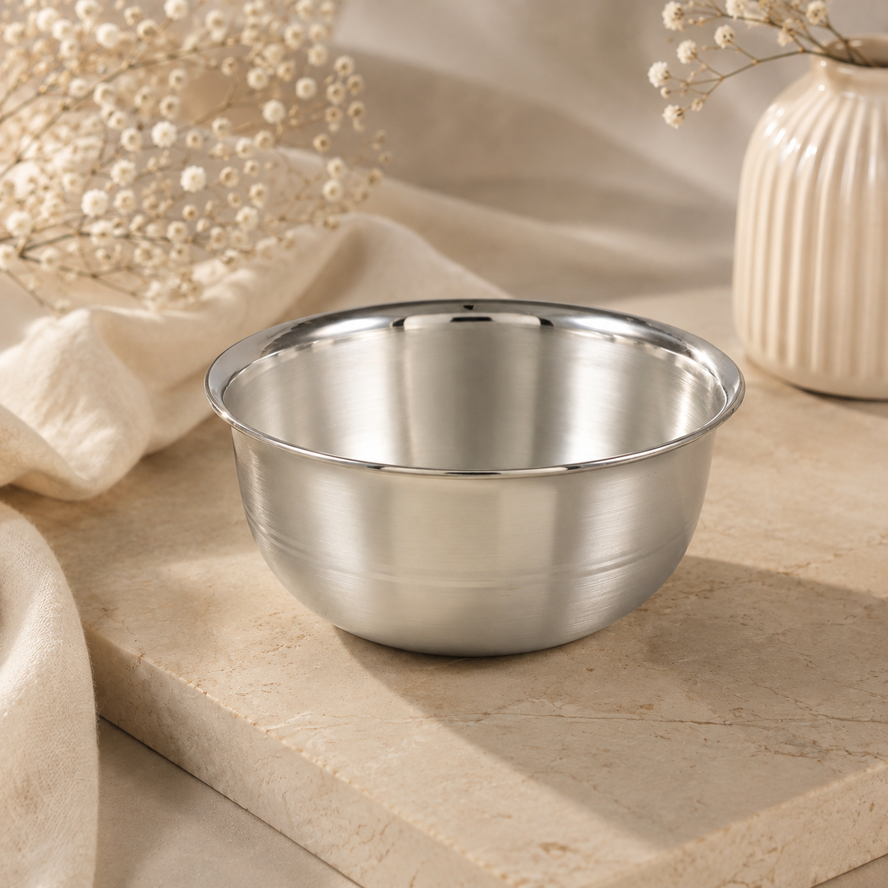 Regal Serving Silver Bowl