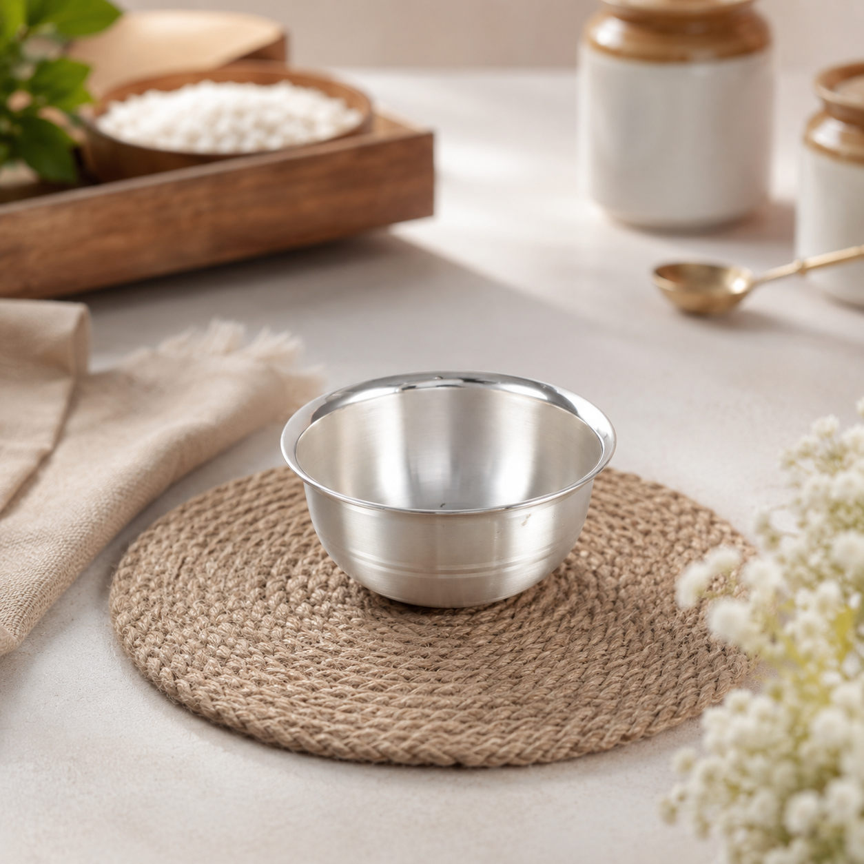 Pure Harmony Silver Bowl