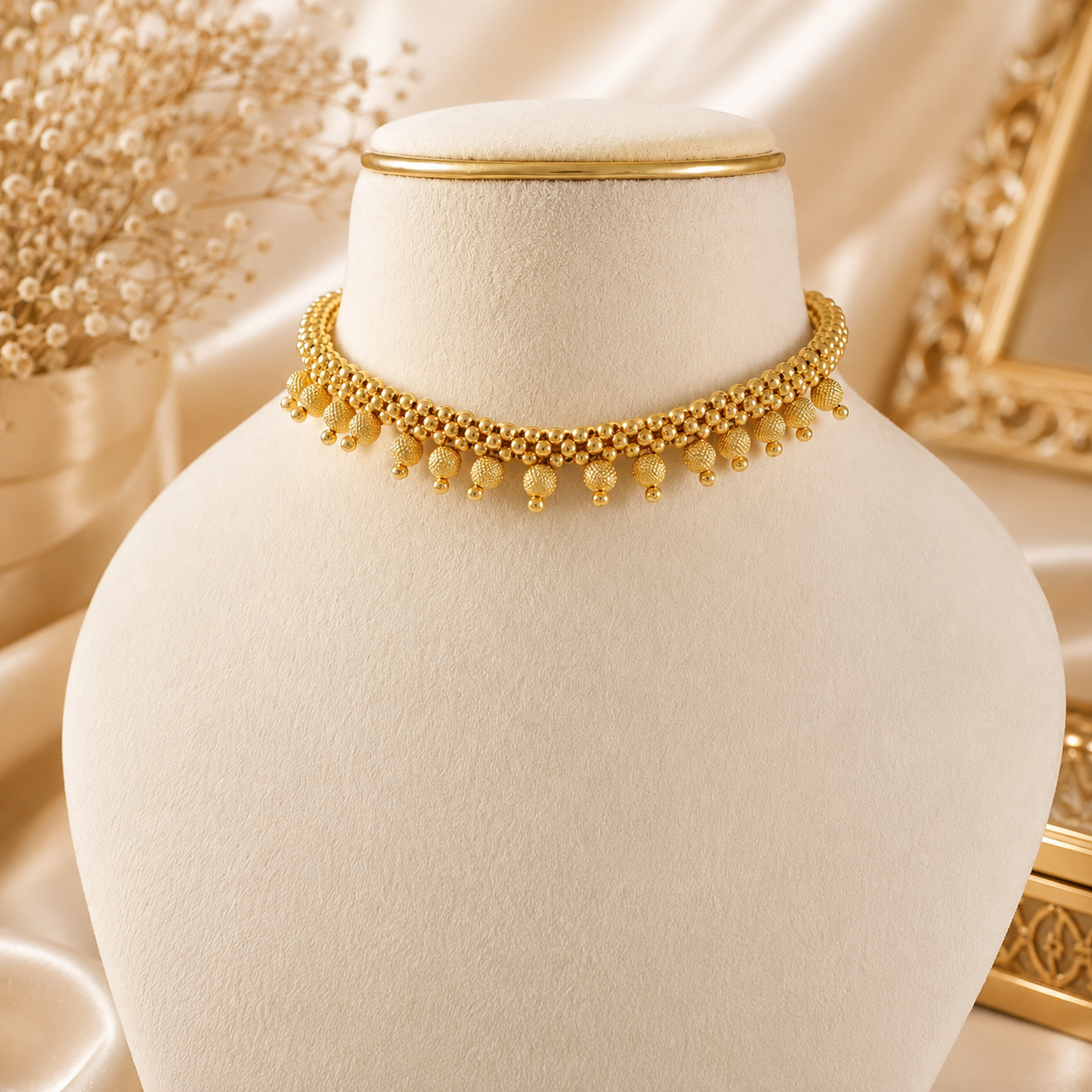 Ridhima Classic Gold Necklace