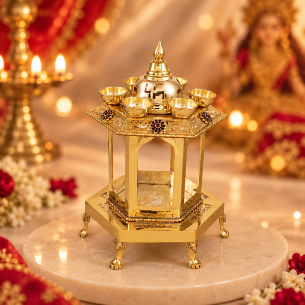 Royal Swastik Silver Hatri