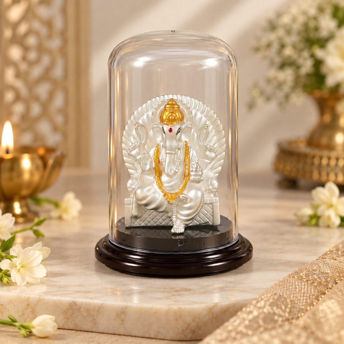 Maharaja Ganpati Silver dol