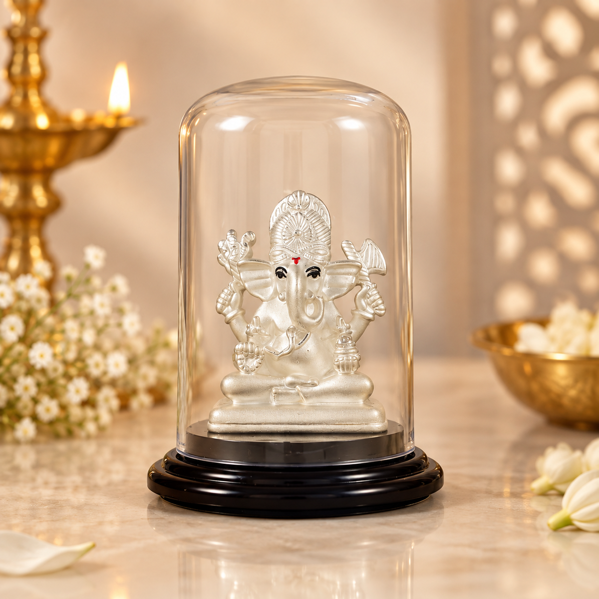 Siddhi Vinayak Silver Idol