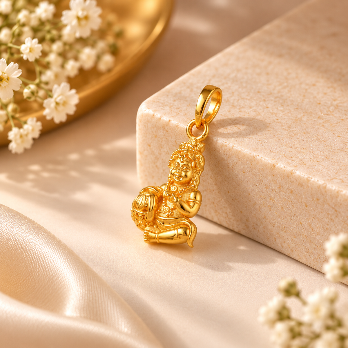 Makhan Chor Gold Pendant